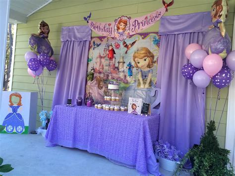 Sofia The First Birthday Party Birthday Party Ideas Let S Party