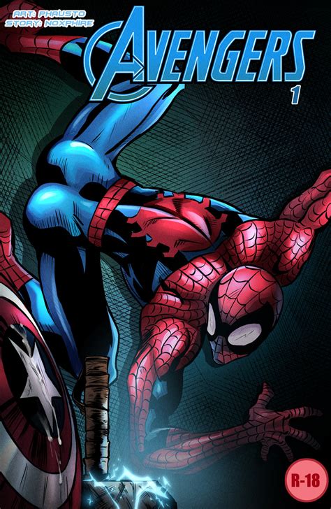 Eng Creedo Creedoart Marvel Comics Avengers Assemble 2 Iron Man Tony Stark X Spider Man