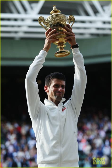 Novak Djokovic Dedicates Wimbledon Win To Fiancee Jelena Ristic