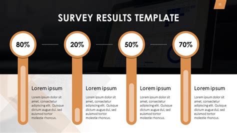 Survey Results Powerpoint Report Free Powerpoint Template