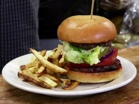 Double Decker Burger Recipe Robert Irvine Food Network