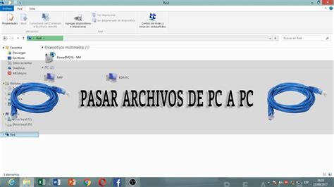 Pasar Archivos De Un Pc A Otro Sin Programas 2020 Youtube
