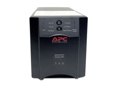 Apc Smart Ups Sua750 750va 500w 6 Outlets Ups Neweggca