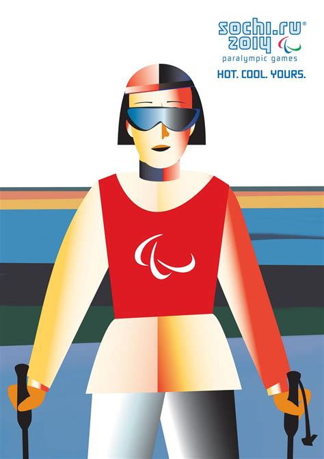 Sochi 2014 Official Posters Paralympic Games Architecture Of The Games