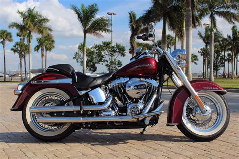 Used 2016 Harley Davidson Softail Deluxe Motorcycles In Fort Myers Fl