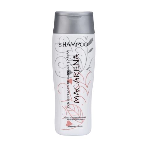 Shampoo de argan con cannabis