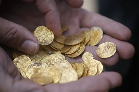 Divers Discover Huge Hoard Of Gold Coins Off Israeli Coast