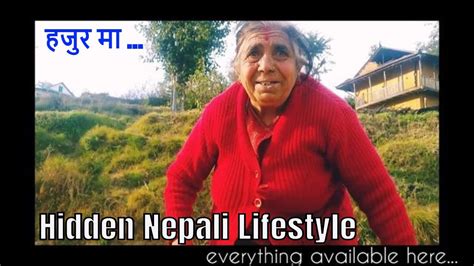hidden nepali lifestyle nepali grand maa youtube