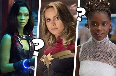 Pick 7 Marvel Actresses And Well Reveal Which Female Marvel Character