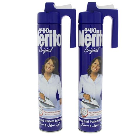 Merito Spray Starch Original 500 Ml X 2 Pcs Online At Best Price