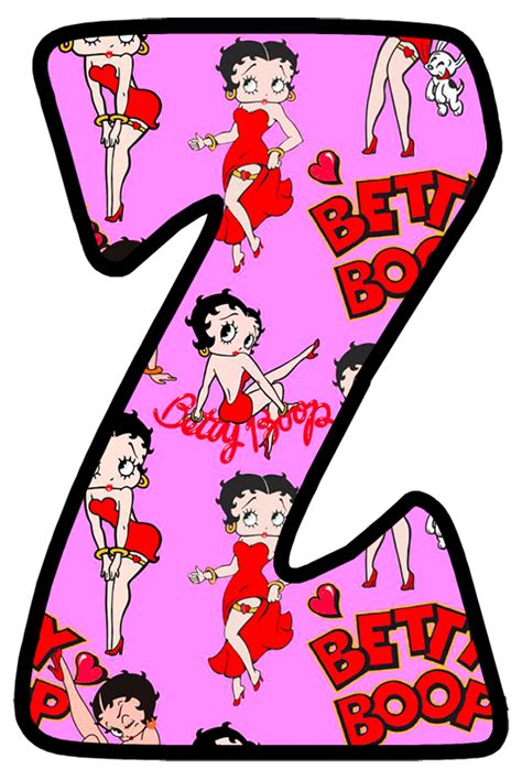 Betty Boop Image By Brittany Betty Boop Alphabet Style Boop