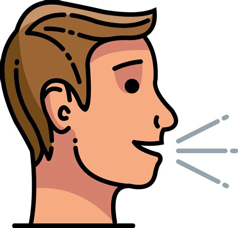 Speaking Person Clip Art