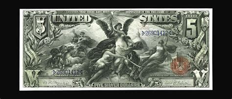 Us 5 Dollar Bill Circa 1890 Mostbeautiful