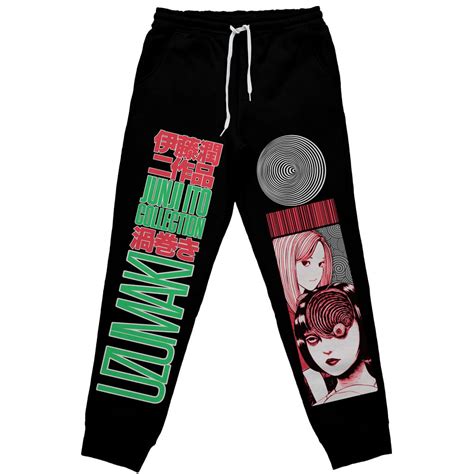 Uzumaki Junji Ito Collection Streetwear Sweatpants Anime Ape
