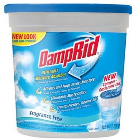 Damprid Refillable Moisture Absorber Fragrance Free 105 Oz