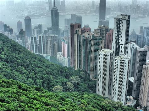 Wallpaper Hong Kong Buildings Skyscrapers Hd Widescreen High