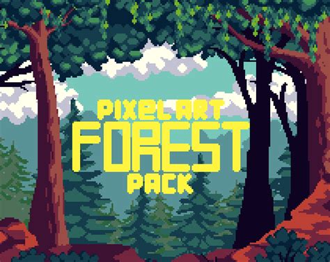 Pixel Art Forest Pack By Dubpixel