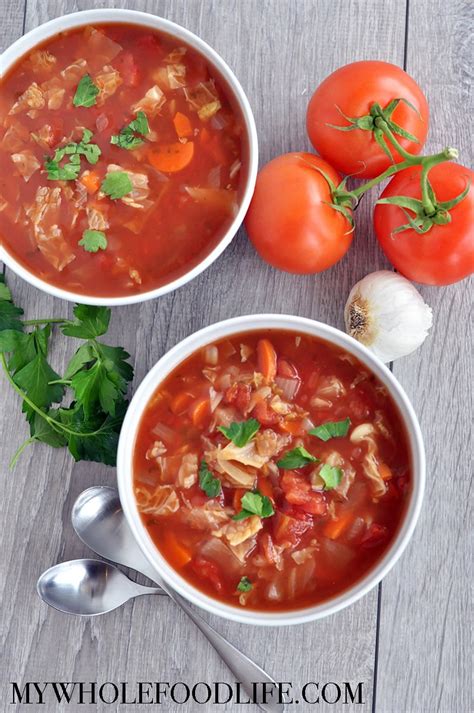 Promotions, discounts, and offers available in stores may not be available for online orders. Slow Cooker Cabbage Soup - My Whole Food Life