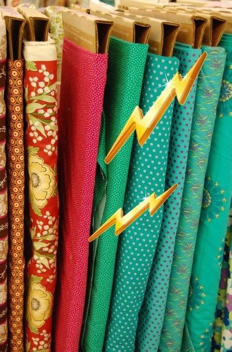 Hold the short corner with one hand and with the other hand, grasp the opposite corner. Craftzies: Fabric Bolts! Fabric Bolts!