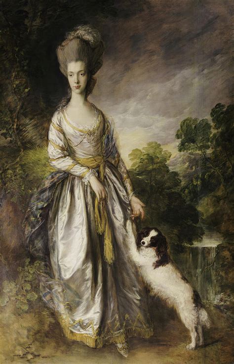 Lady Brisco Painting By Thomas Gainsborough Fine Art America