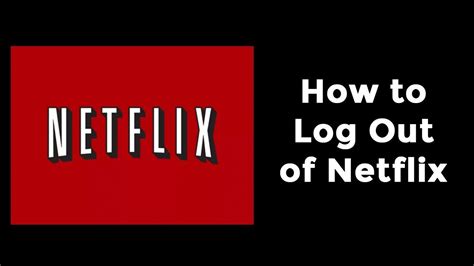 How To Log Out Of Netflix On Tv Step By Step Explained Otakukart