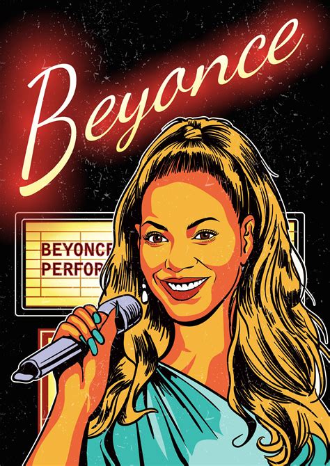 Beyonce Poster Vector 171534 Vector Art At Vecteezy