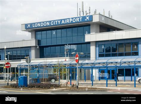 London City Airport Main Passenger Entrance Also Linked Access To