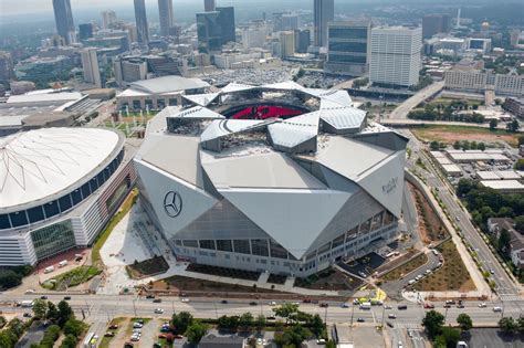 Video Showcases Pinwheel Roof Of Atlantas New Mercedes Benz Stadium
