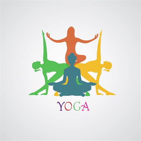 Standing poses often done first in a yoga class to build heat and get you warmed up. Yoga poses, woman, Pilates ~ Illustrations ~ Creative Market