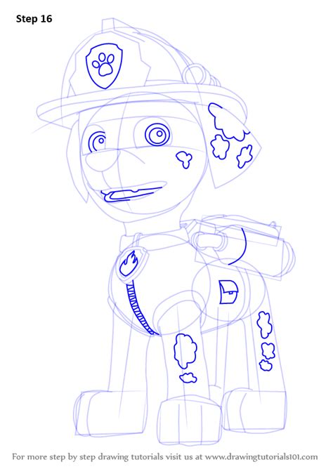 It is also sung by fourfolium. Step by Step How to Draw Marshall from PAW Patrol ...