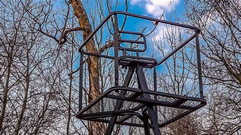 Hunting Tree Stands Blinds And Accessories Guide Gear 6 Tripod Tower And