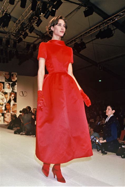 Happy Birthday Valentino A Red Dress Celebration British Vogue