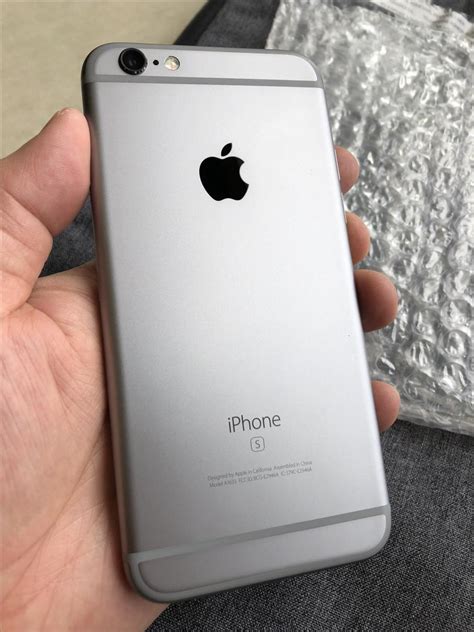 Apple Iphone 6s Straight Talk Grey 32gb A1633 Lrqx47202 Swappa