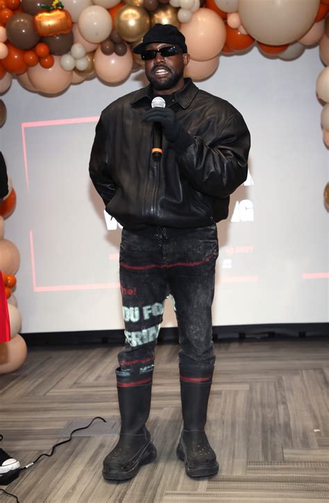 Kanye West Can T Stop Wearing His Balenciaga Crocs Gq