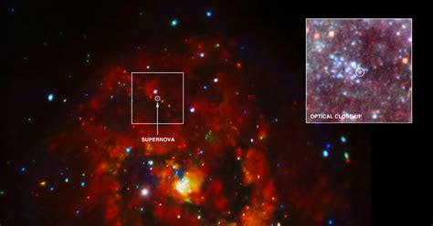 Photo Of Site Of Supernova Blast Reveals X Ray Radiation