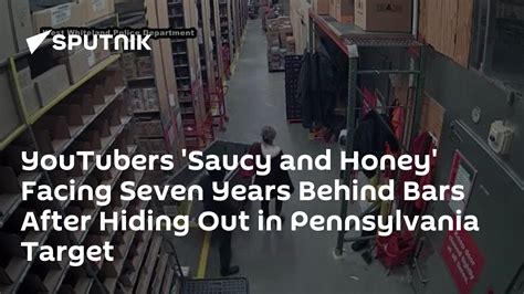 youtubers saucy and honey facing seven years behind bars after hiding out in pennsylvania