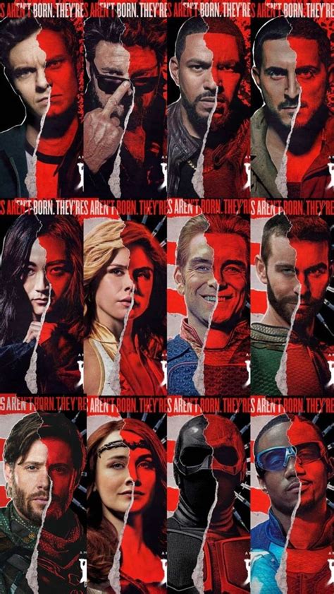 The Boys Heros Arent Born Theyre Made Poster Compilation Rtheboys