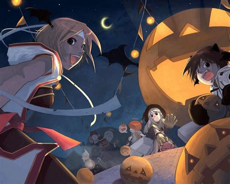 Anime Halloween Wallpapers Wallpaper Cave