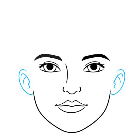 How To Draw A Face Portrait Really Easy Drawing Tutorial