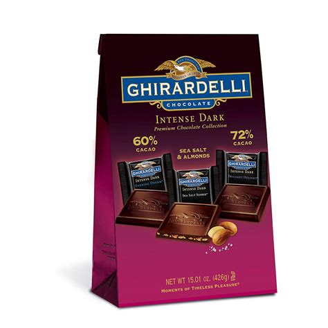 Ghirardelli Chocolate Intense Dark Chocolate Variety Pack 15 oz ...