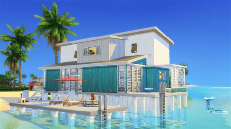 Sims 4 Beach House That You Need To Check Out — Snootysims