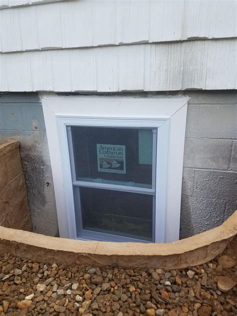 Basement Waterproofing Basement Egress Window Installation In