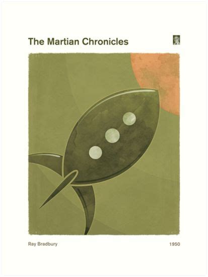 Ray Bradburys The Martian Chronicles Sci Fi Literary Art For Book