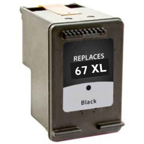 Compatible Hp 67xl 3ym57an Black High Yield Ink Cartridge