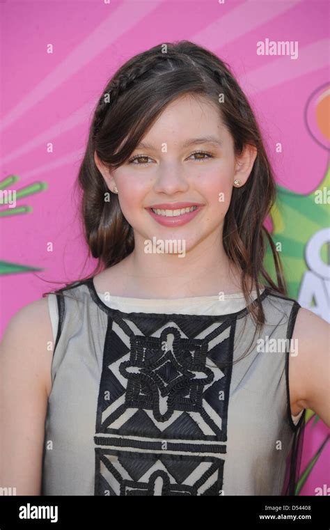 Actress Fatima Ptacek Arrives At Nickelodeons 26th Annual Kids Choice
