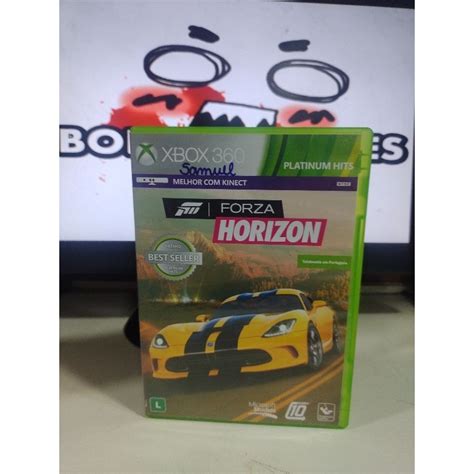 Forza Horizon Original Xbox 360 Semi Novo Mídia Física Escorrega O Preço