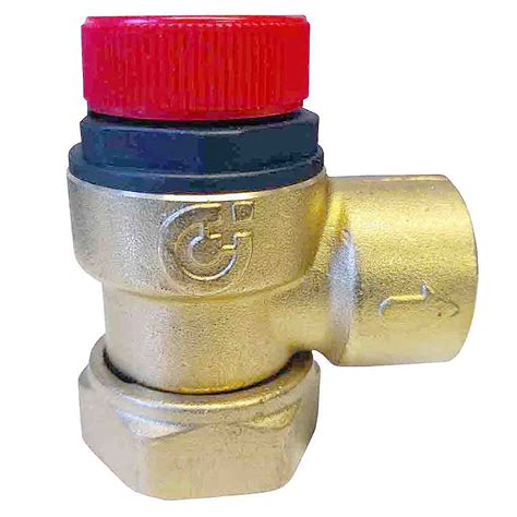 The valve opens and the media flows to the secondary port when the primary pressure exceeds the relief pressure, preventing the pressure in the flow channel from rising further. Altecnic Caleffi Pressure Relief Valve, A311501CST | Buy ...