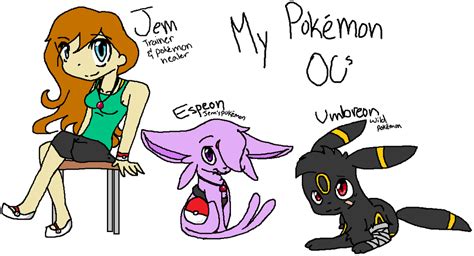 My Pokemon Ocs By Askthemurderers On Deviantart