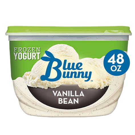 Blue Bunny Vanilla Bean Frozen Yogurt 48 Fl Oz