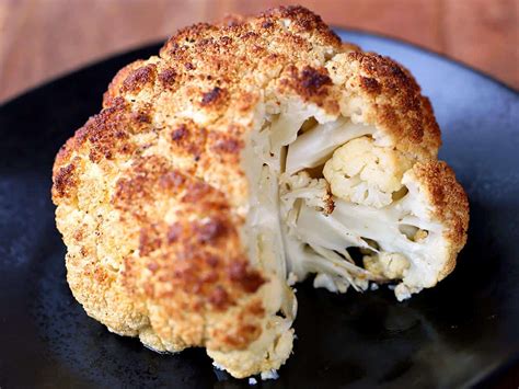 Roasted Whole Cauliflower Head Healthy Recipes Blog